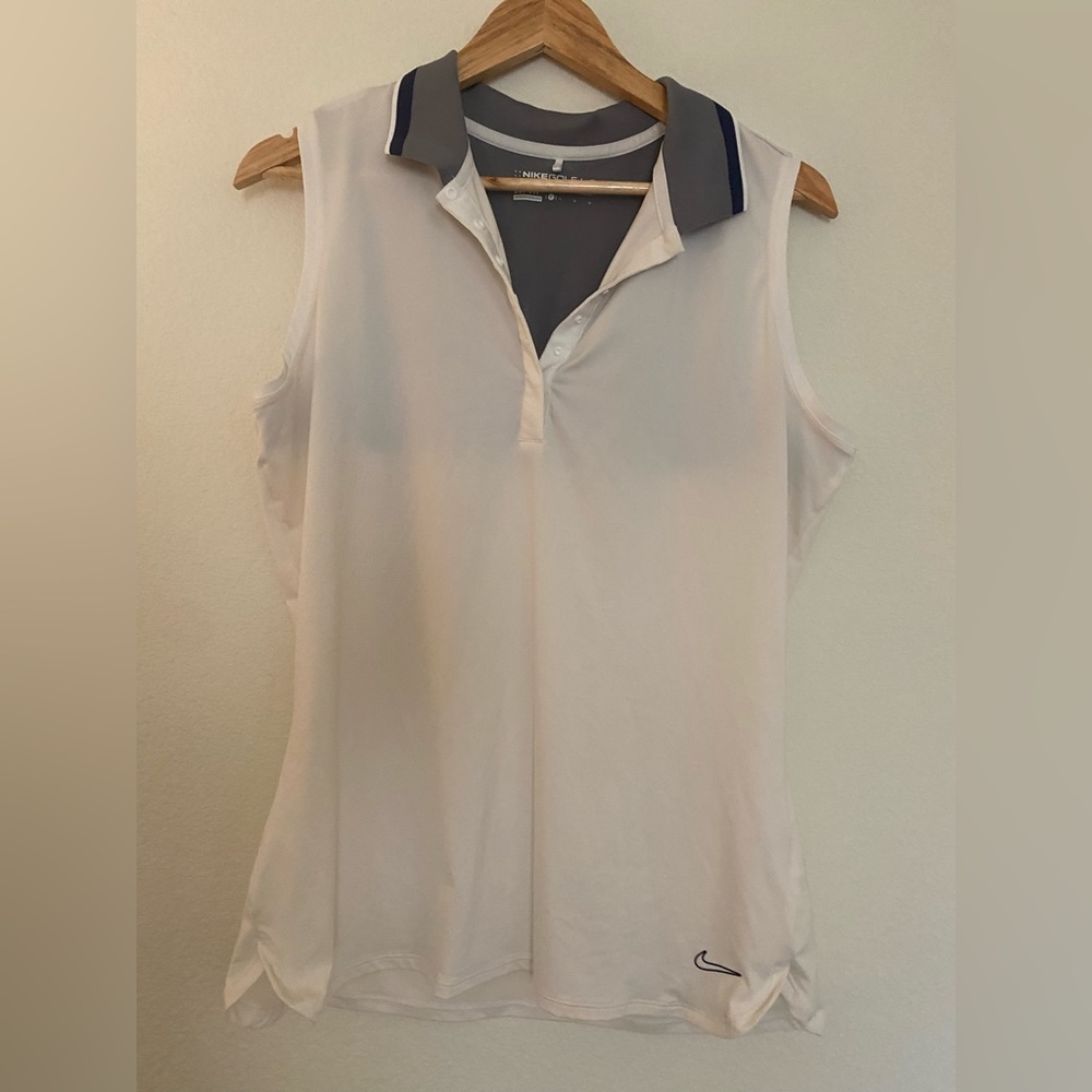 Nike Womens Golf Tour Performance Teal Tank Size L